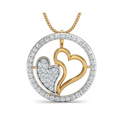 Samra Diamond Heart Pendant